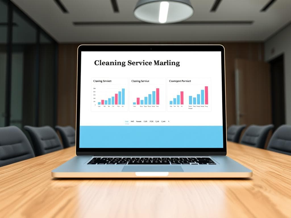 Cleaning Service Monthly Report (KPI Dashboard)