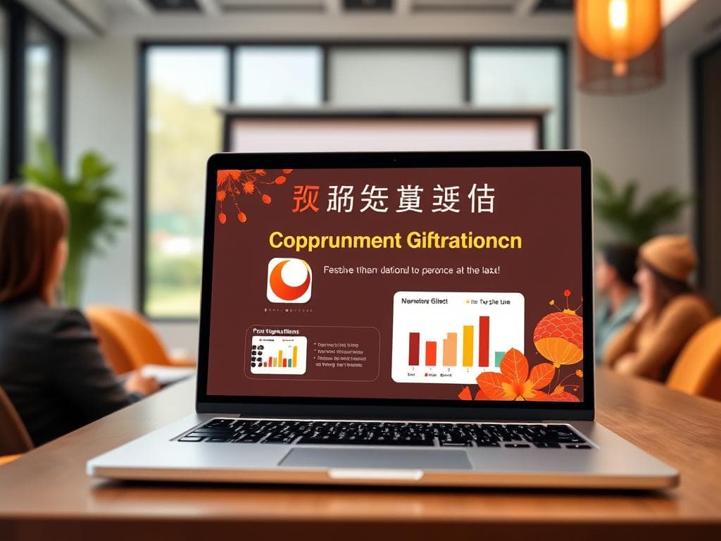 Mid-Autumn Corporate Gifting Sales Deck (Festive Premium Style)