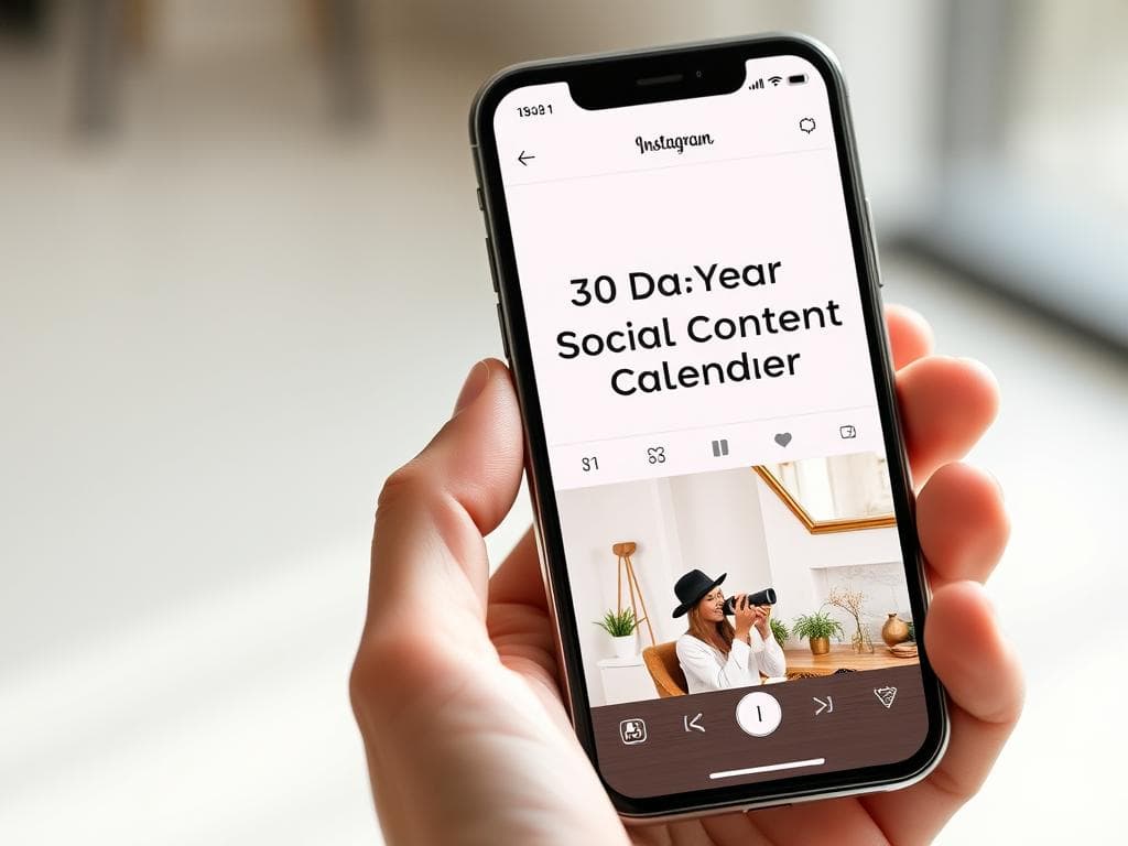 30-Day Social Content Calendar (4-Pillar Rotation)