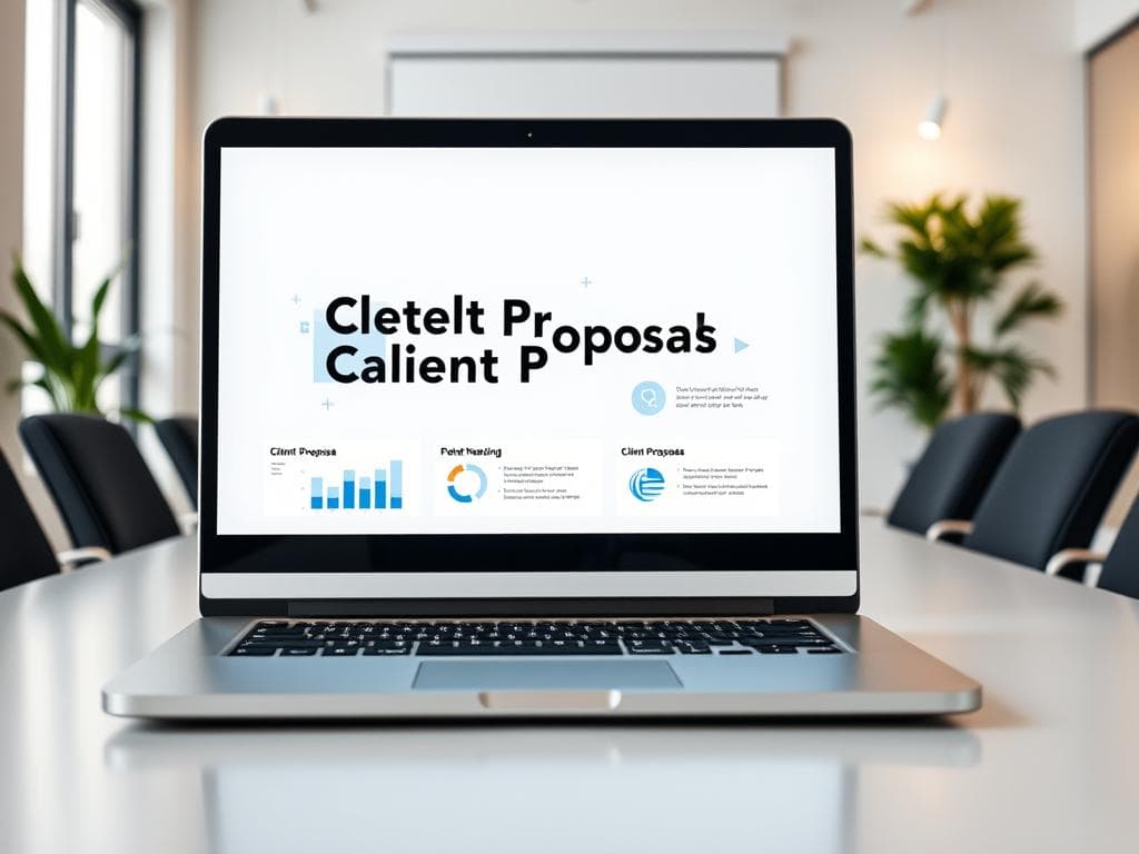 Photo Studio Client Proposal (Editorial Layout)