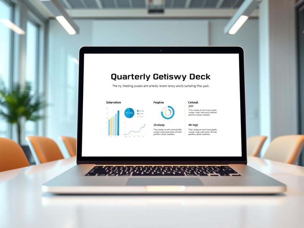 Quarterly Business Review Deck (Data Storytelling)