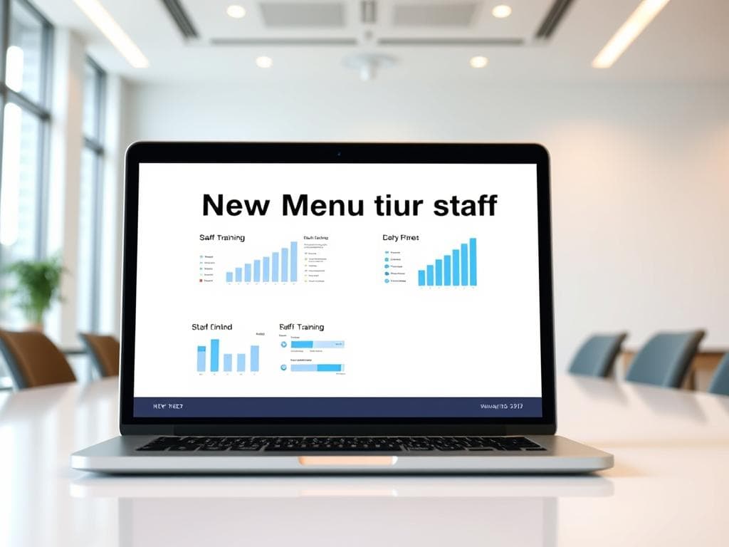 New Menu Staff Training Deck (Flashcard Style)