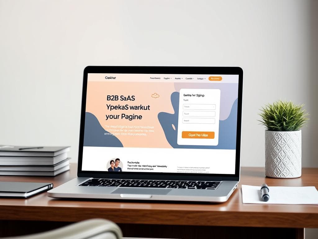 B2B SaaS Webinar Signup Page (Agenda + Speaker Trust Layout)
