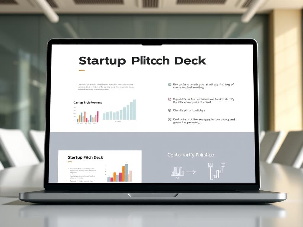 Pitch deck outline structure