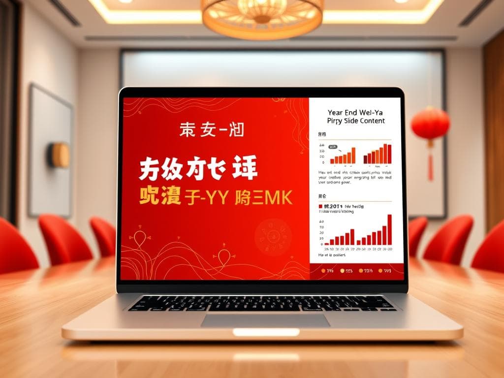 Year-End Wei-Ya Party Deck (Festive Red & Gold)
